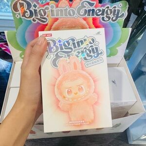 * NEW Authentic Labubu V 3 Monsters Big Into Energy Vinyl (Single Blind Box)